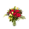 Christmas flower in vase 